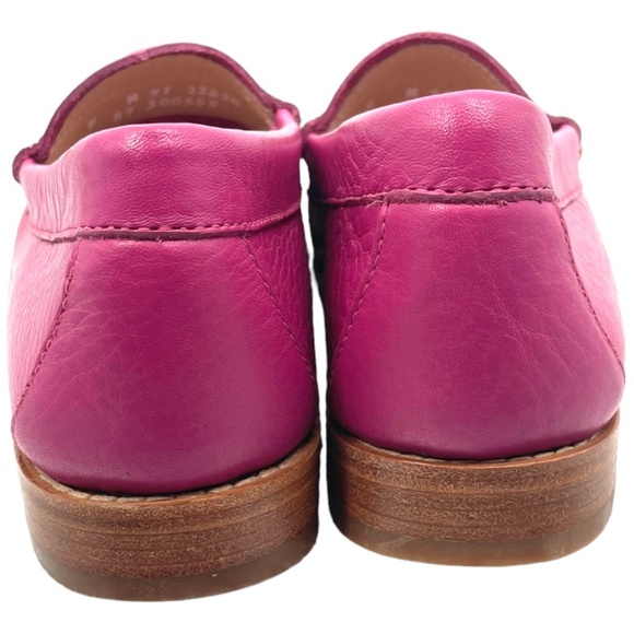 NWOT Bass Whitney Weejun Penny Loafer, Fuchsia, Size 8M - Picture 7 of 12
